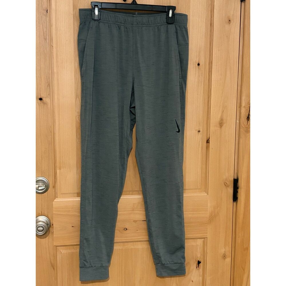Nike Mens Gray Dri-FIT Jogger Pants, Medium EUC - Picture 3 of 7
